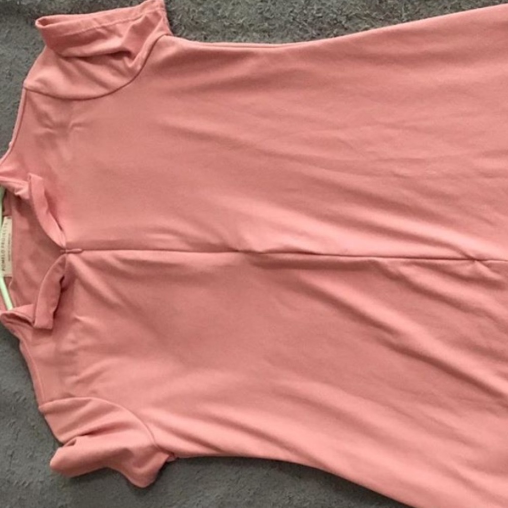 pink tight dress